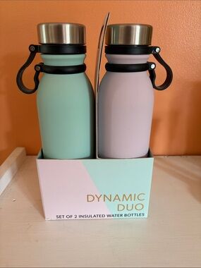 🌸3/$20🌸 Indigo Pastel Duo Insulated Bottles - Mint & Pink